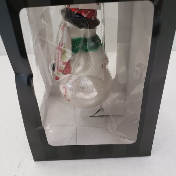 New Radko Ornament Merry Christmas Holiday Snowman Celebration Holiday 2012 - Picture 5 of 9